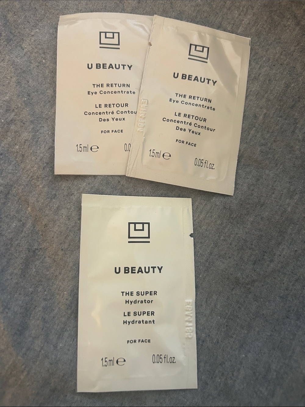 U Beauty😉2-Mini The Return Eye Concentrate 2x1.5ml 0.05 fl. oz. / Made in Italy